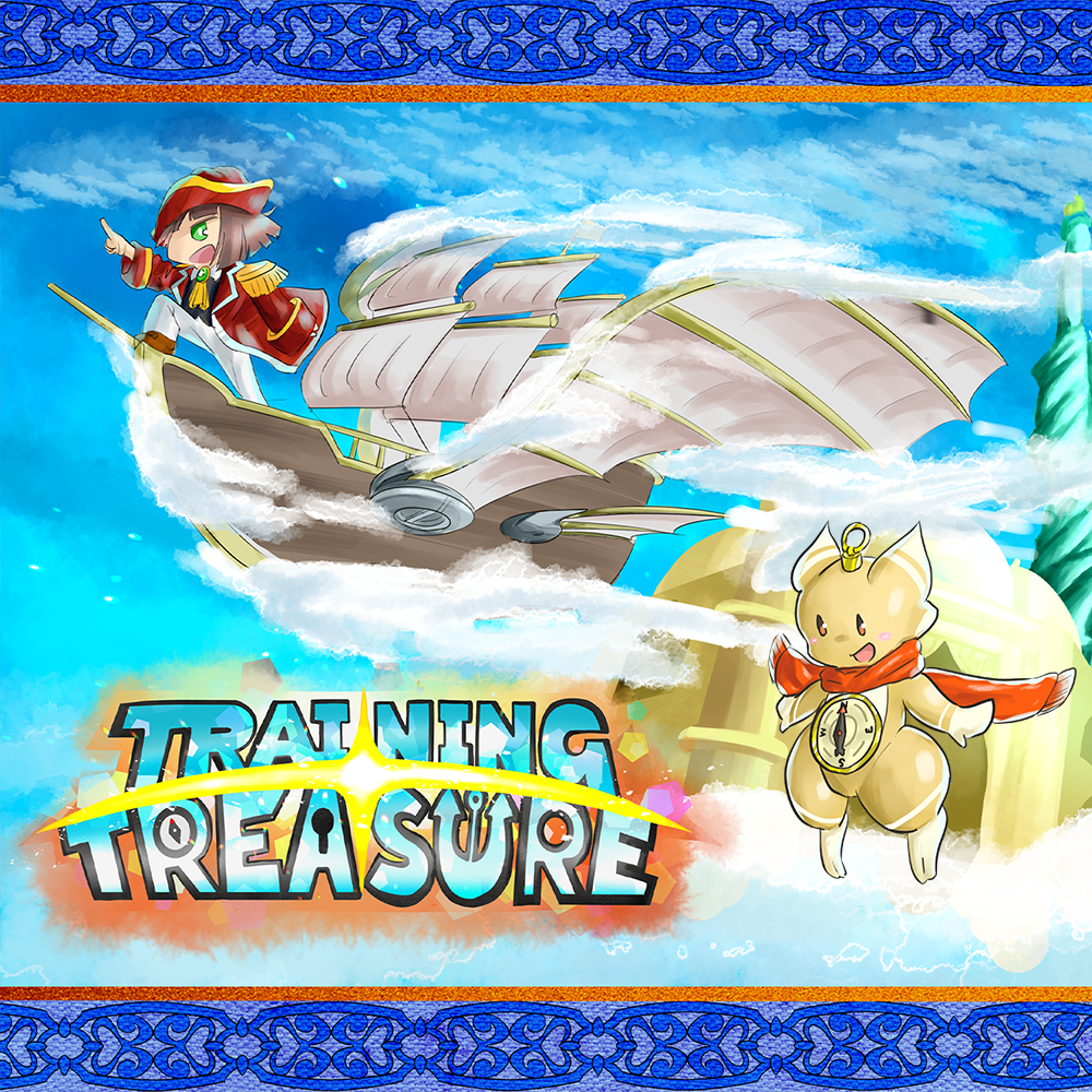 英語学習アプリ『Training Treasure』のトップページ画像